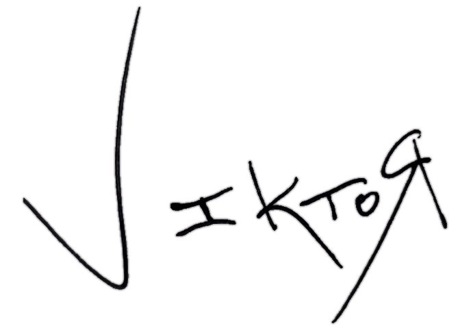Viktor's signature